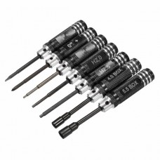 7pcs 1.5/2/2.5/3/4/5.5mm Hexagonal Screwdriver Tool Set For RC Model