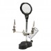 Universal Soldering Holder Stand For Welding Reading With Magnifier LED